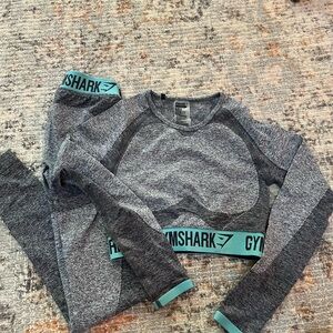 Matching Gymshark workout outfit!